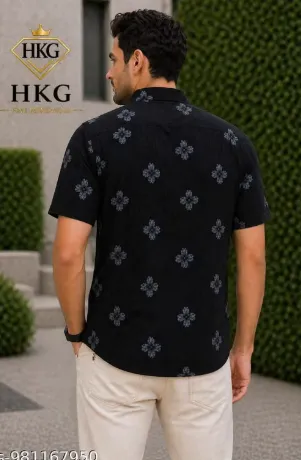 FOOL HALF BLACK SHIRT FOR MENS view 2