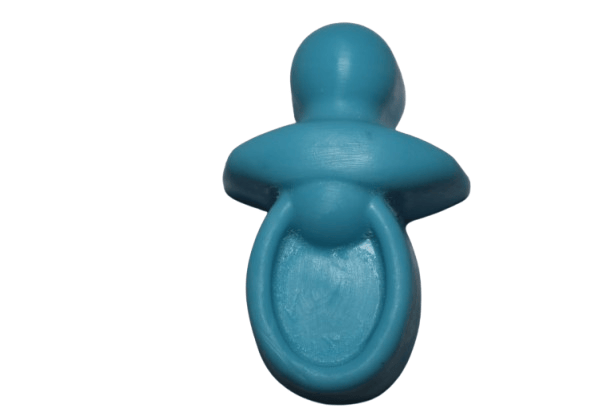 Blue Silicone Baby Pacifier - Soothing Comfort for Infants view 2