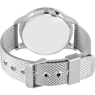 HRV Men's Round Dial White Strap Analog Watch view 2