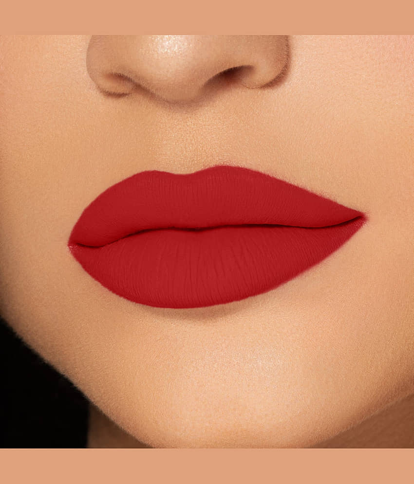 Seven Seas Long Lasting , Matte Finish , Longwear , Matte With You Lipstick (Cherry Red 3.5g) view 2
