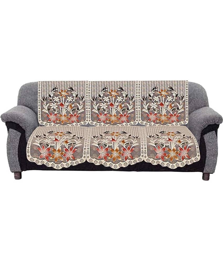 - 5 Seater Polyester Sofa Cover ( Pack of 6 ) view 2