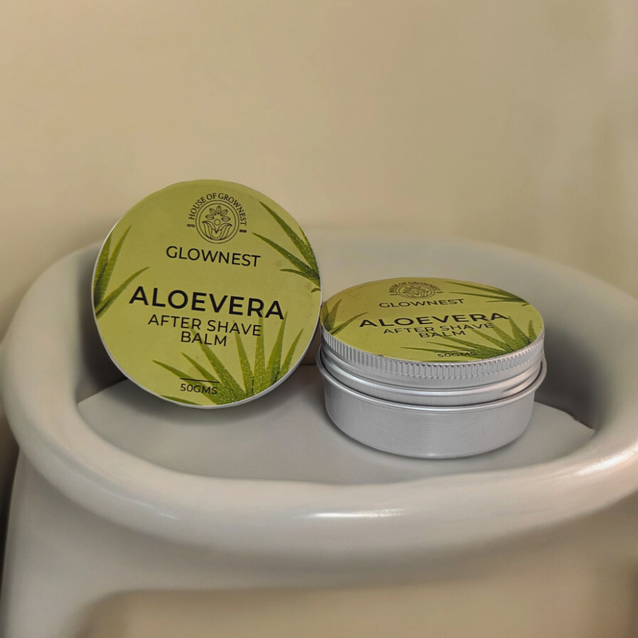 Glownest Aloe Vera After Shave Balm (50g) view 2