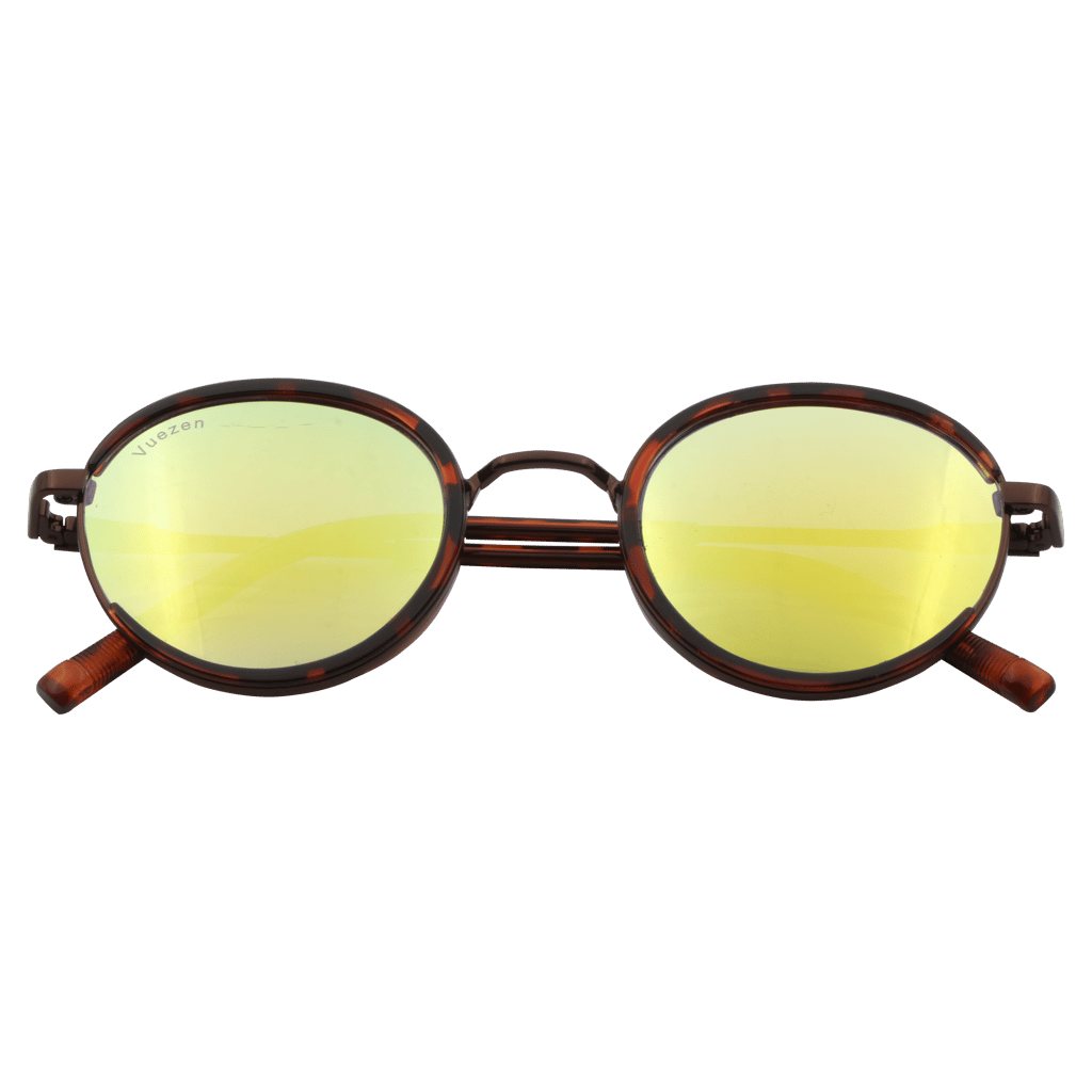 Aviator Full Frame Metal Sunglasses view 2