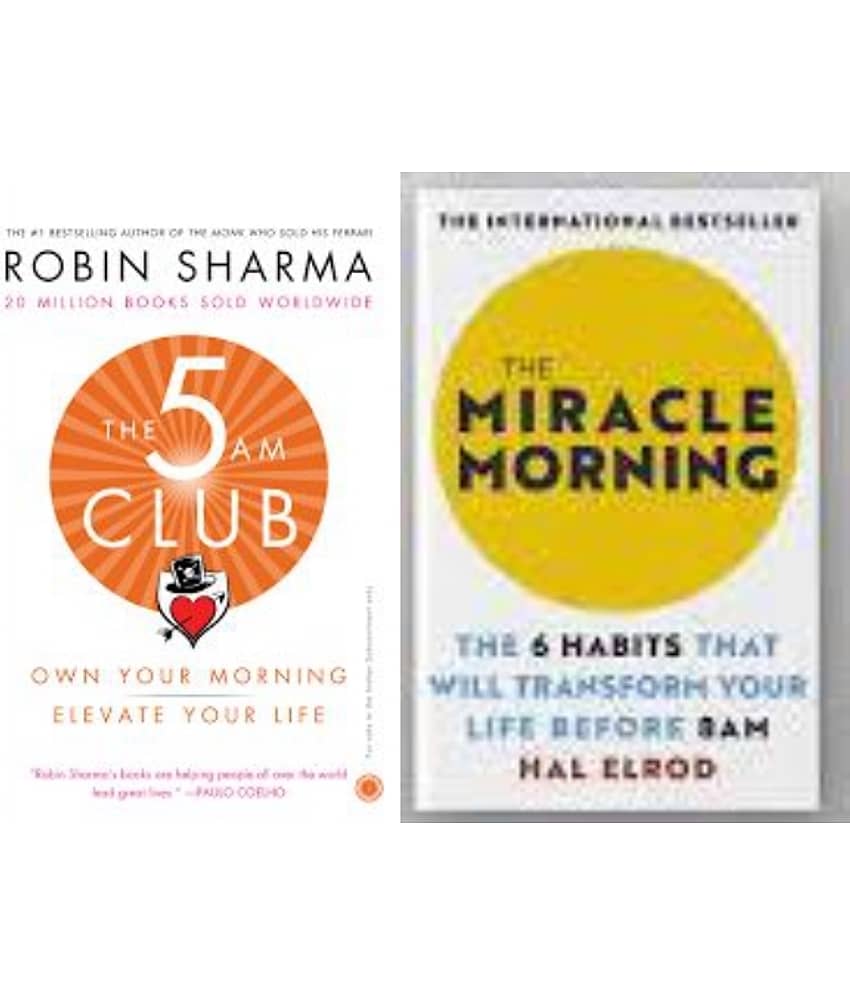The Miracle Morning AND The 5AM Club ( Paperback, English) (Paperback, ROBIN SHARMA)