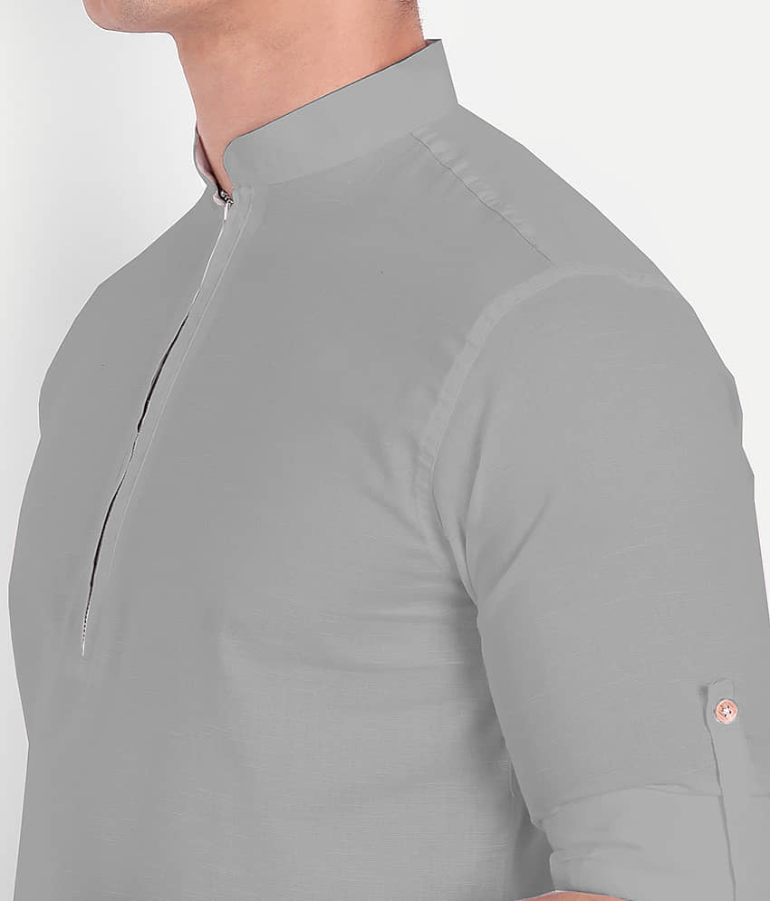 UNI VIBE - Blue Cotton Slim Fit Men's Casual Shirt ( Pack of 1 ) view 2