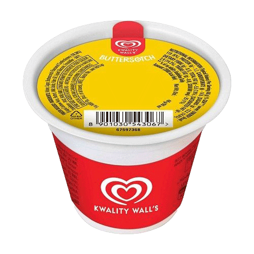 Kwality Walls Large cups Butterscotch 90ml