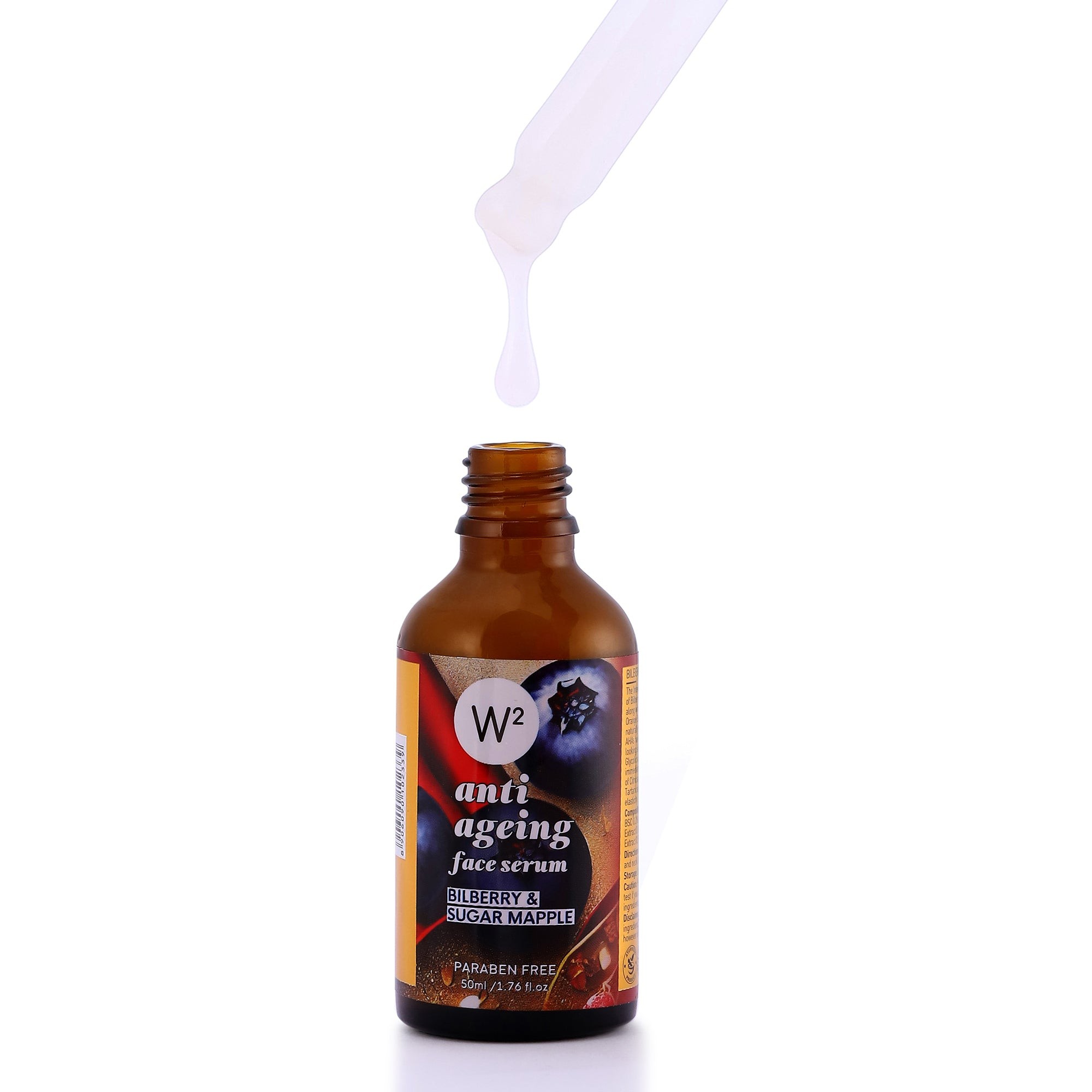 Anti Ageing & Anti Wrinkle Serum (Bilberry & Sugar Mapple) view 2