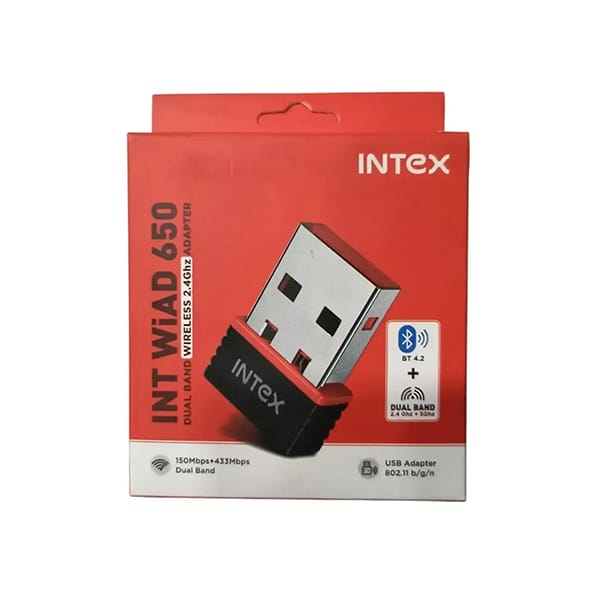 Intex Dual Band Wireless 2.4 Ghz Adapter view 2