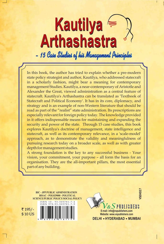 Kautilya Arthashastra view 2