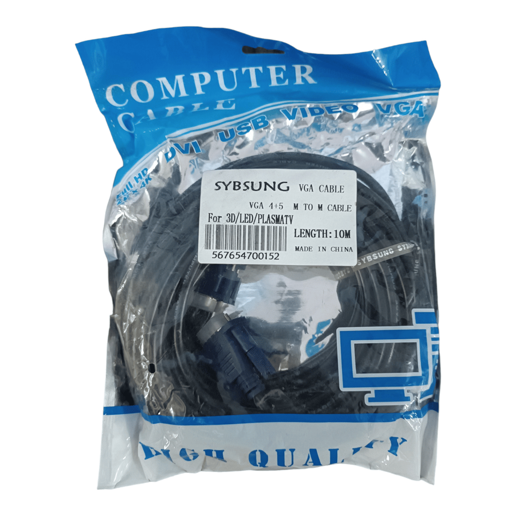 Connect & Extend: VGA Cable 10m - Reliable Signal, Stunning Display, 100% Quality Checked. view 2