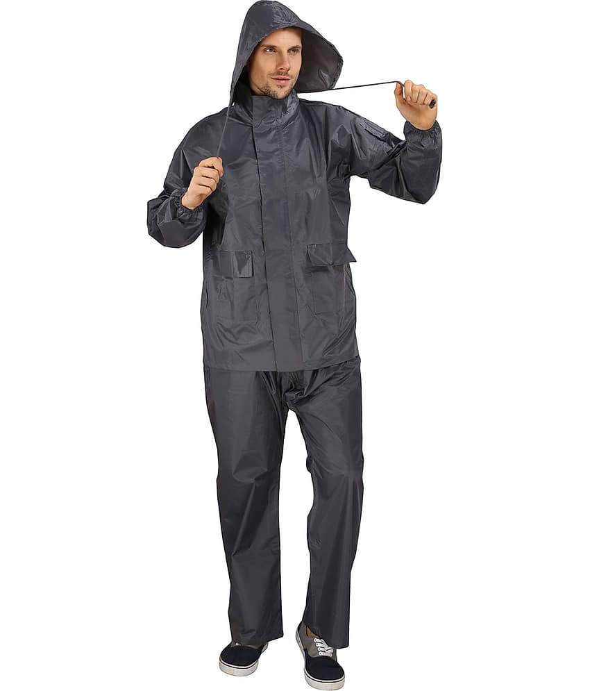 Goodluck Raincoat Set - Brown view 2