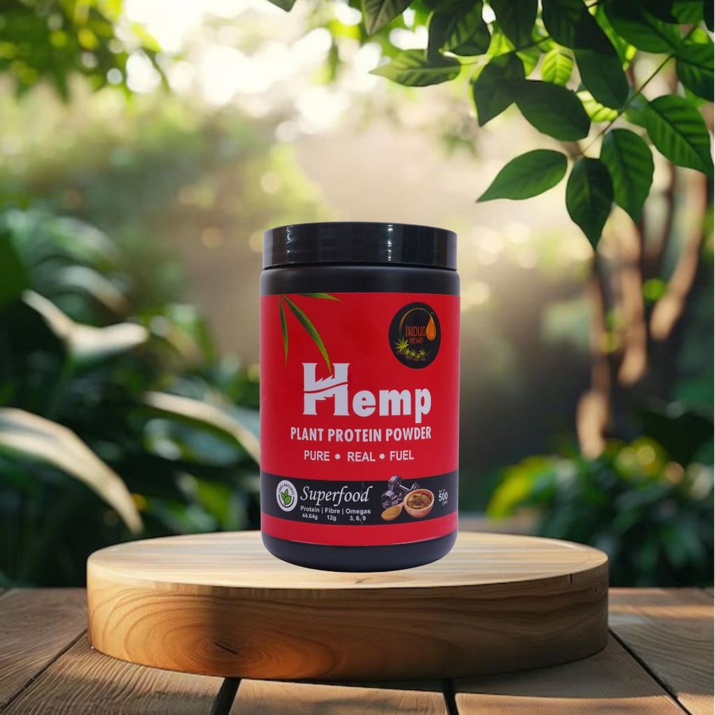 INDUS HEMP - Hemp Protein Powder | Hemp Seed Powder | Builds Lean Muscle | Weight Management view 2