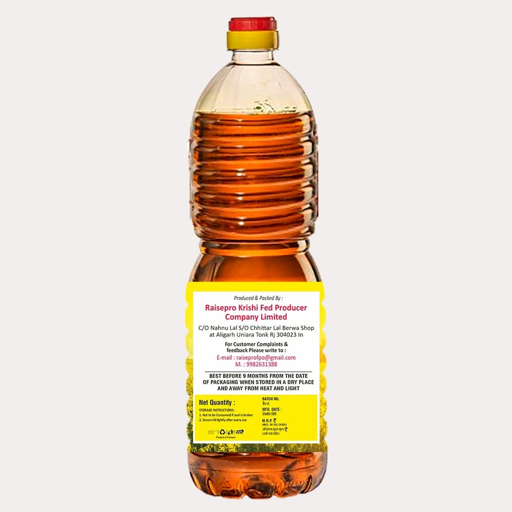 Mustard Oil (1 Litre) view 2