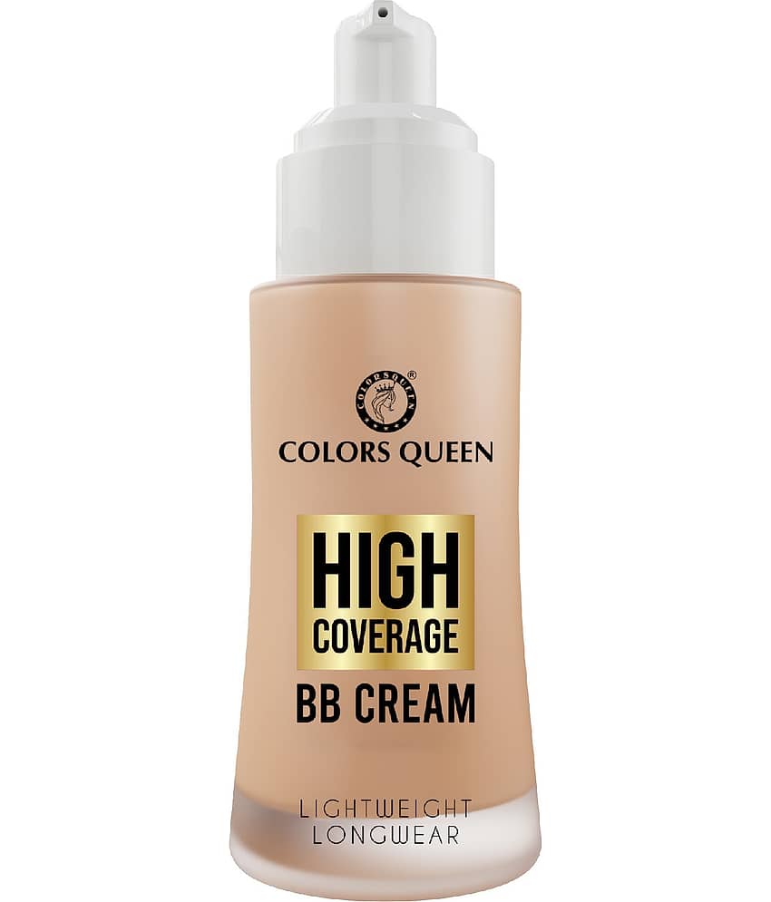 Colors Queen High Coverage BB Cream Foundation 50g, White Ivory (Shade - 01) view 2