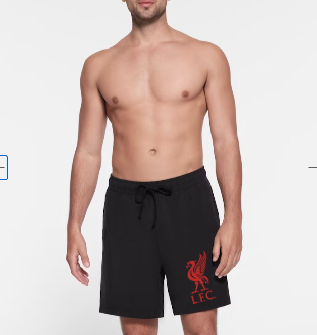 Men's Black LFC Oversized Shorts view 2