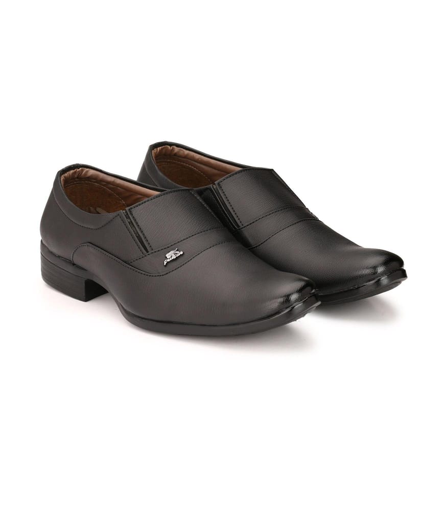 Fashion World Men's Faux Leather Formal Shoes view 2