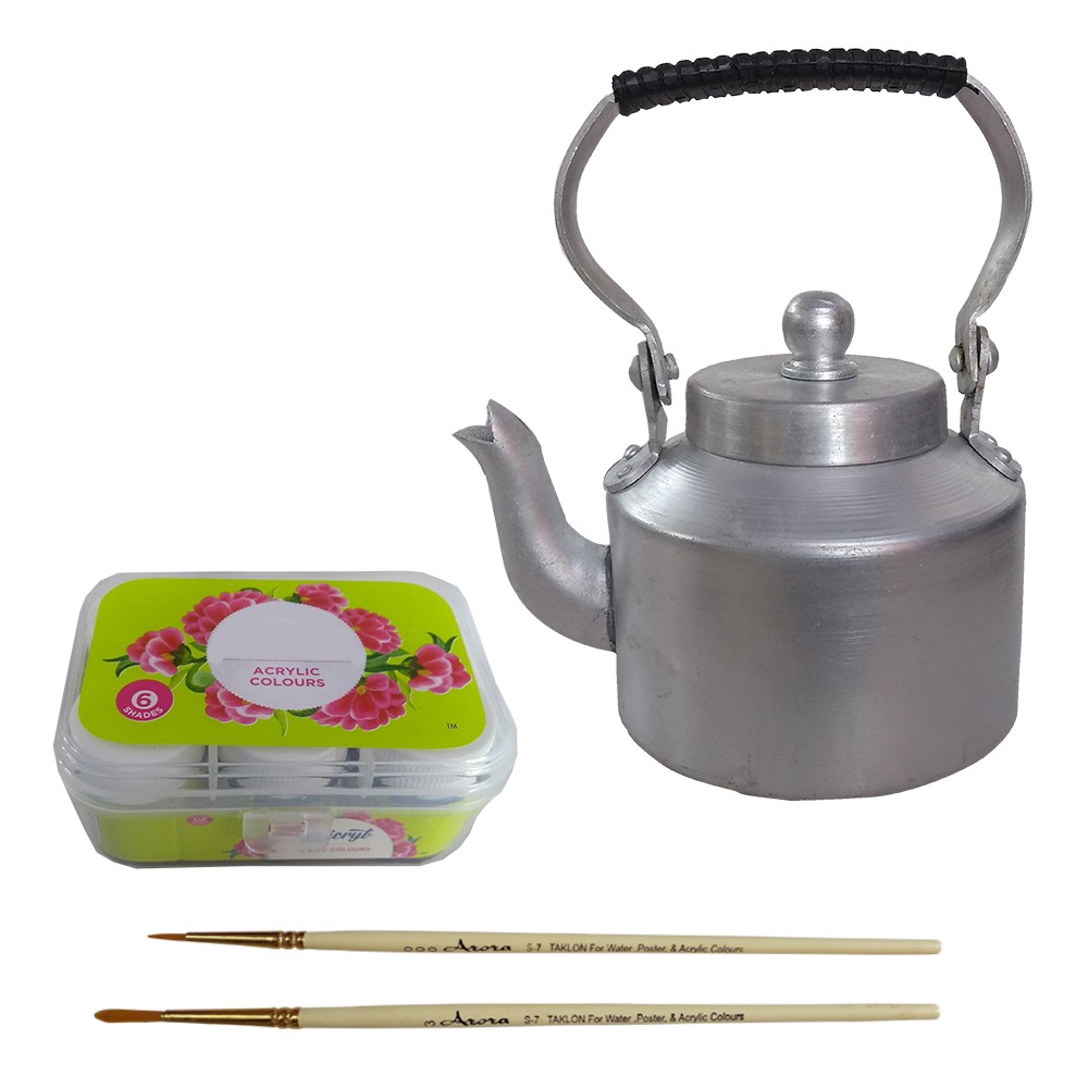 Scandinavian Art on Kettle DIY Kit by Penkraft view 2