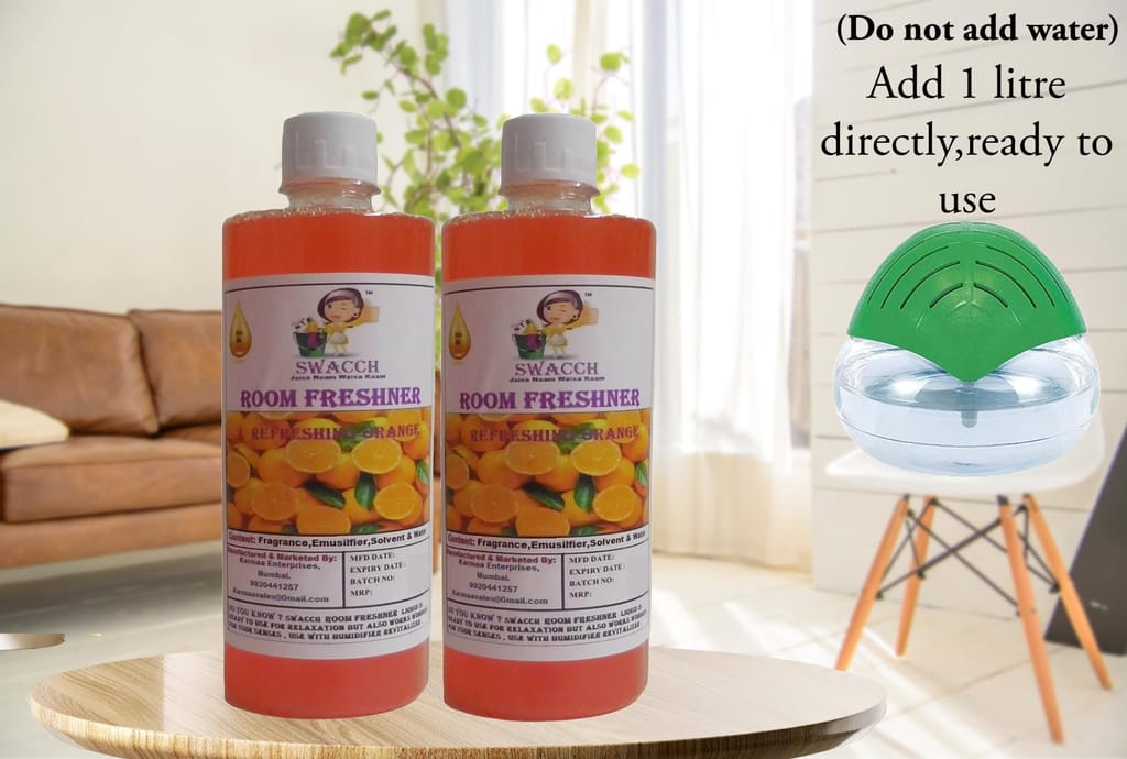 Swacch Room Freshner (500ml) (Pack of 2) Orange view 2