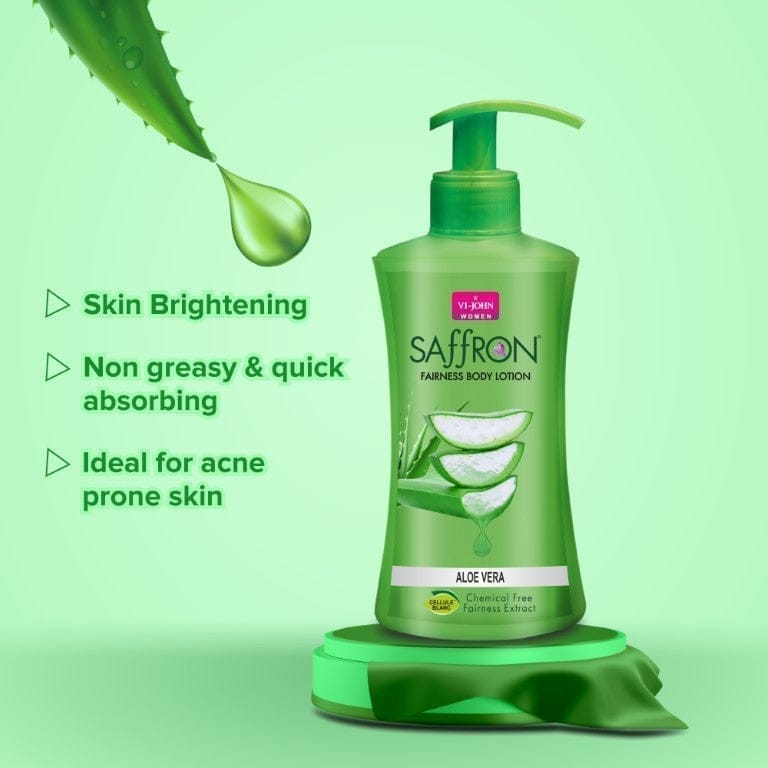 VI-JOHN Body Lotion Combo Of 3 | 250 ML Each | For Men And Women | All Skin Types | Aloe Vera 750 ML view 2