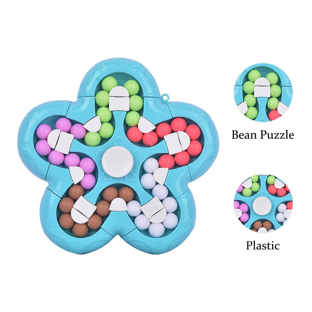 Fingertip Gyro Rubik's Cube | Rotating Magic Bean Cube | Rotating Spinner | Magic Bean Rotating Puzzle | Magic Bean Spinner | Rotating Finger Cube Puzzle | Rotating Magic Bean Puzzle | Fingertip Rotation Game | Stress Relief Toys For Adults view 2