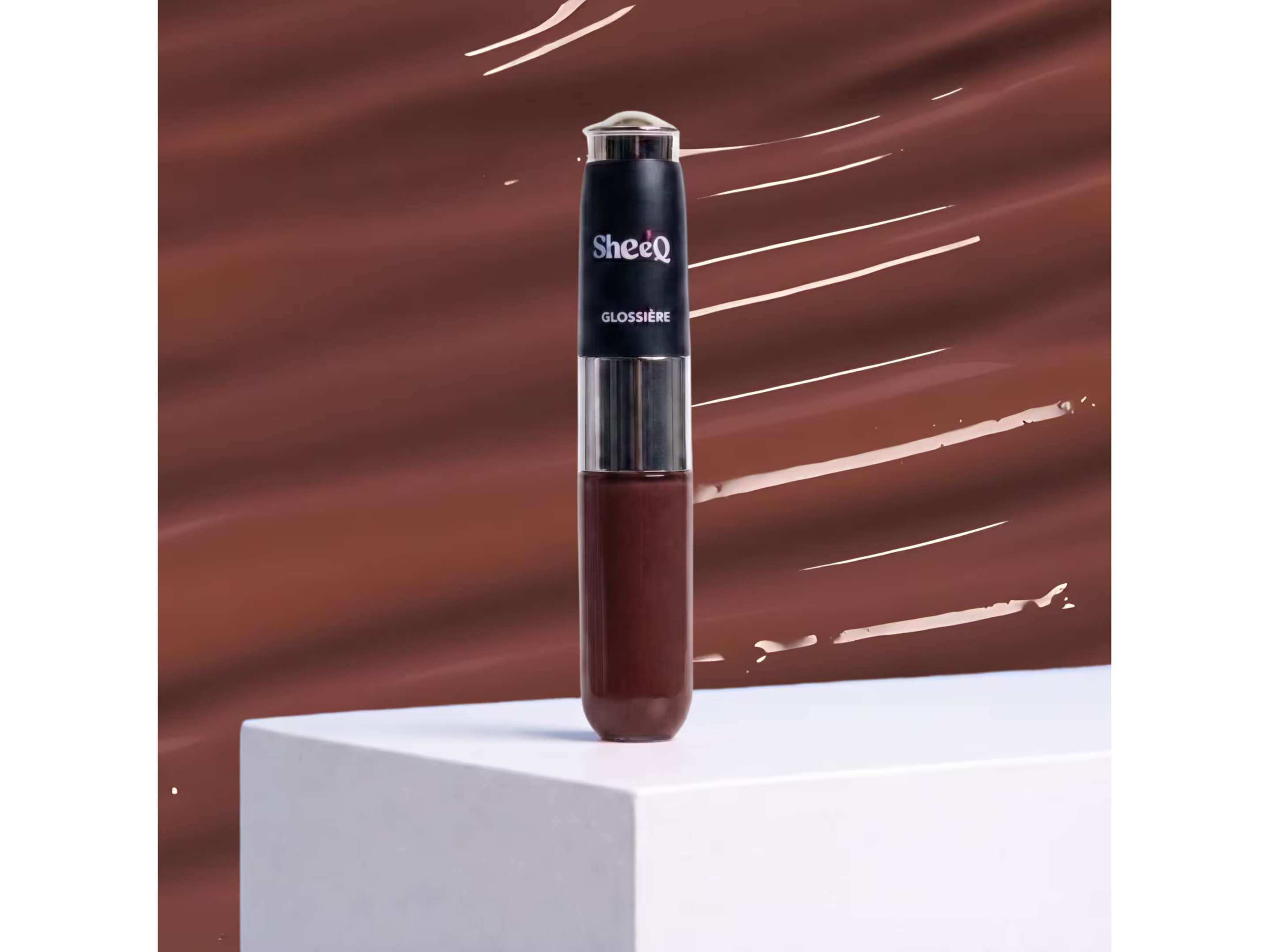 Sheeq Glossire Hydrating Lip Gloss - Beautiful Bronze - 06