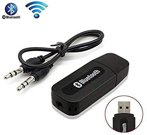 Bluetooth Adapter Audio Music Receiver with 3.5mm aux Cable Compatible with Car Media Player and Convert Old Speakers into Wireless view 2