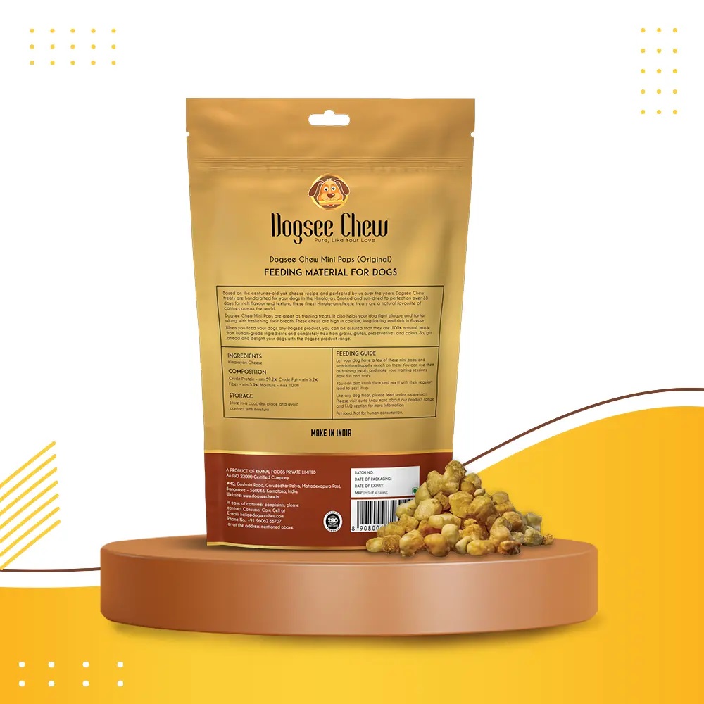 Dogsee Minipops 500 Gms Jute Bag view 2