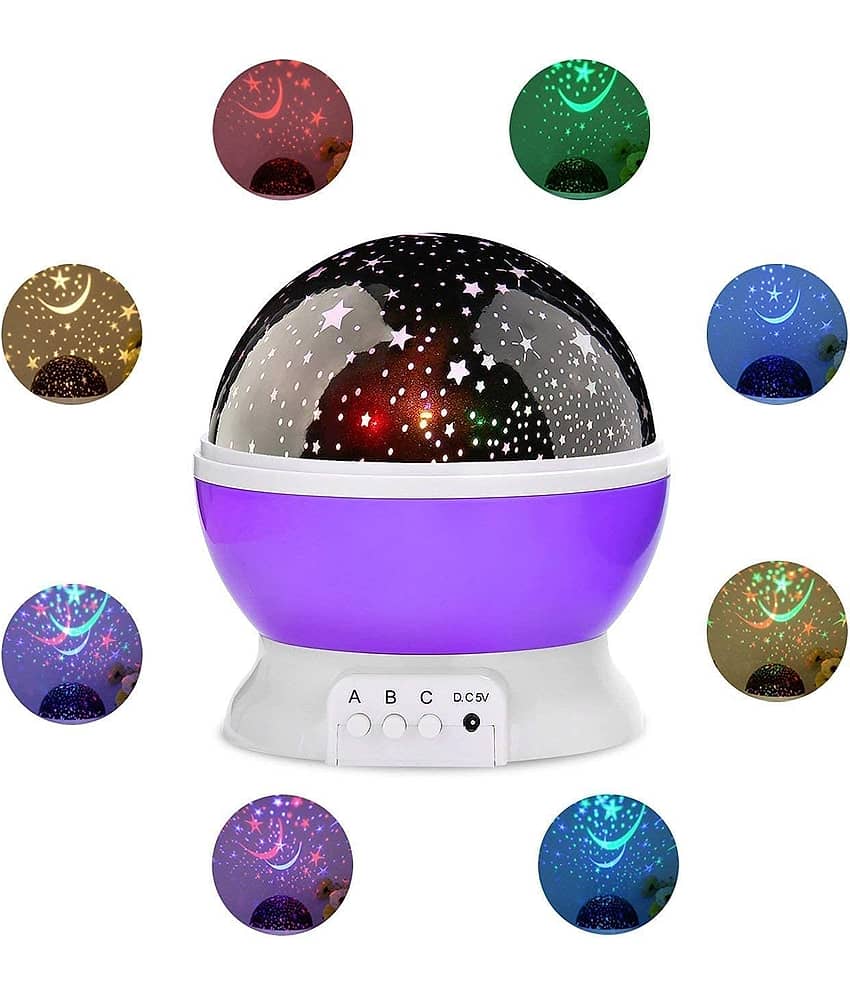 GKBOOS Multicolor Night Lamp ( Pack of 1 ) view 2