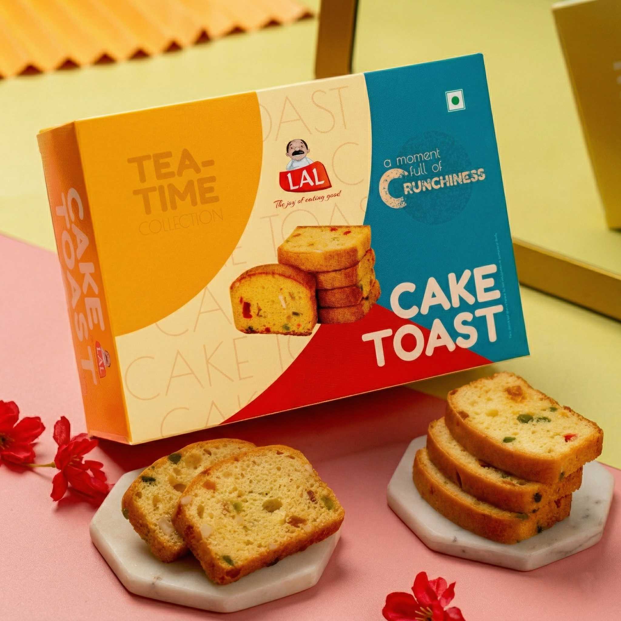 Lal Sweets Cake Toast - 300g view 2