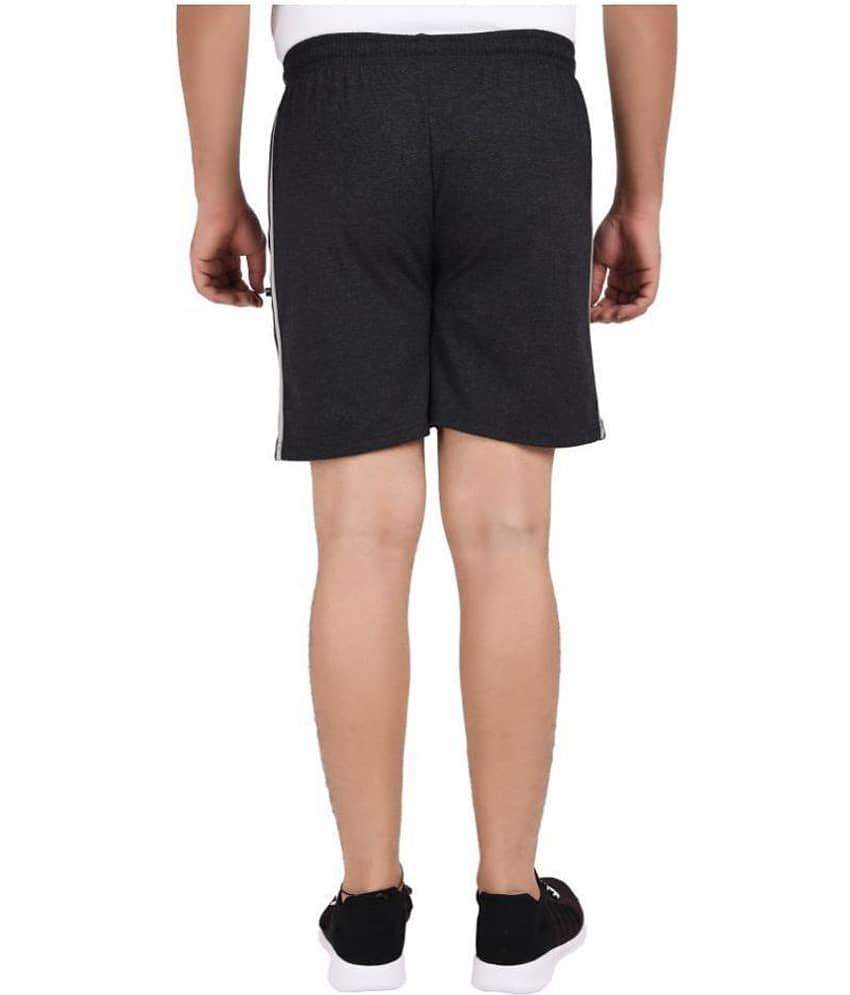 Neo Garments Grey Shorts SINGLE SHORTS CHARCOAL (SIZES FROM : M TO 7XL). view 2
