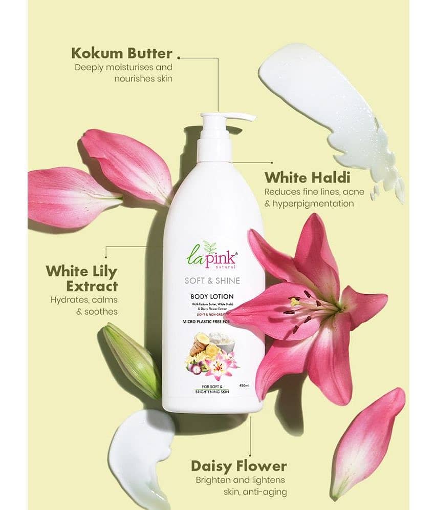 La Pink Moisturizing Lotion For All Skin Type 450 ml ( Pack of 1 ) view 2