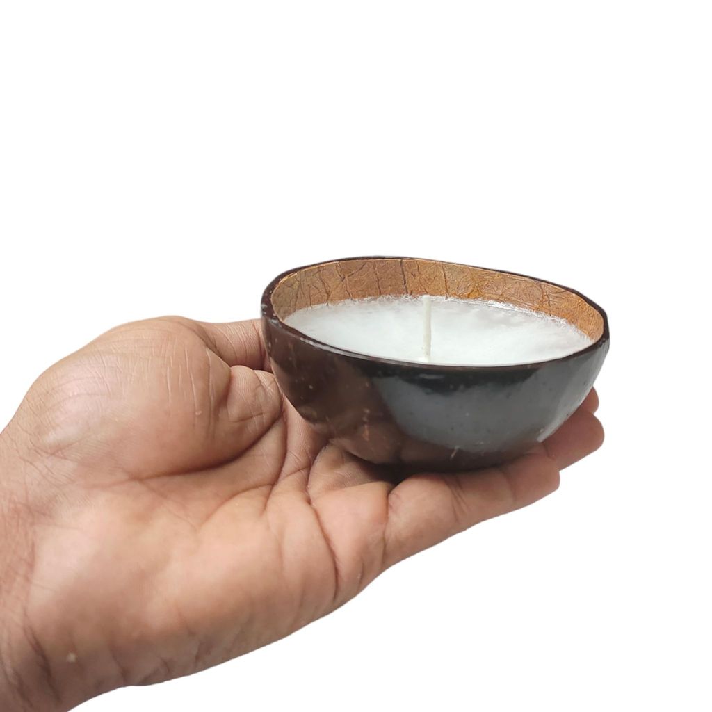 Coconut Shell Candle 150 g / Tea Light view 2