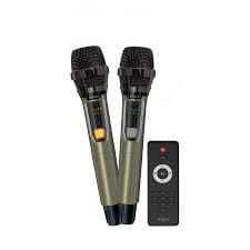FINGERS 2Mic-ThunderBox Portable Speaker with 2 Wireless Mics (40W Immersive Bass, 6.5-Hour Playtime, Dazzling RGB Lights, Recording Feature, view 2