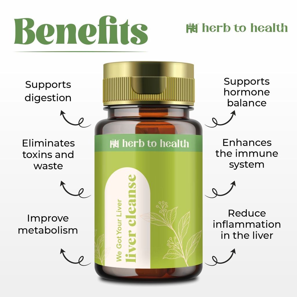 Herb To Health Liver Cleanse – Detox & Repair Supplement view 2