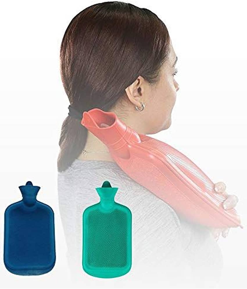 MCP Hot Water Bottle - Assorted Colour - 1 Litre (Single Piece) view 2