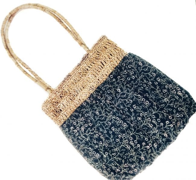 Banana Fiber Top Crochet Bag (1TGAUTLKA03529) view 2