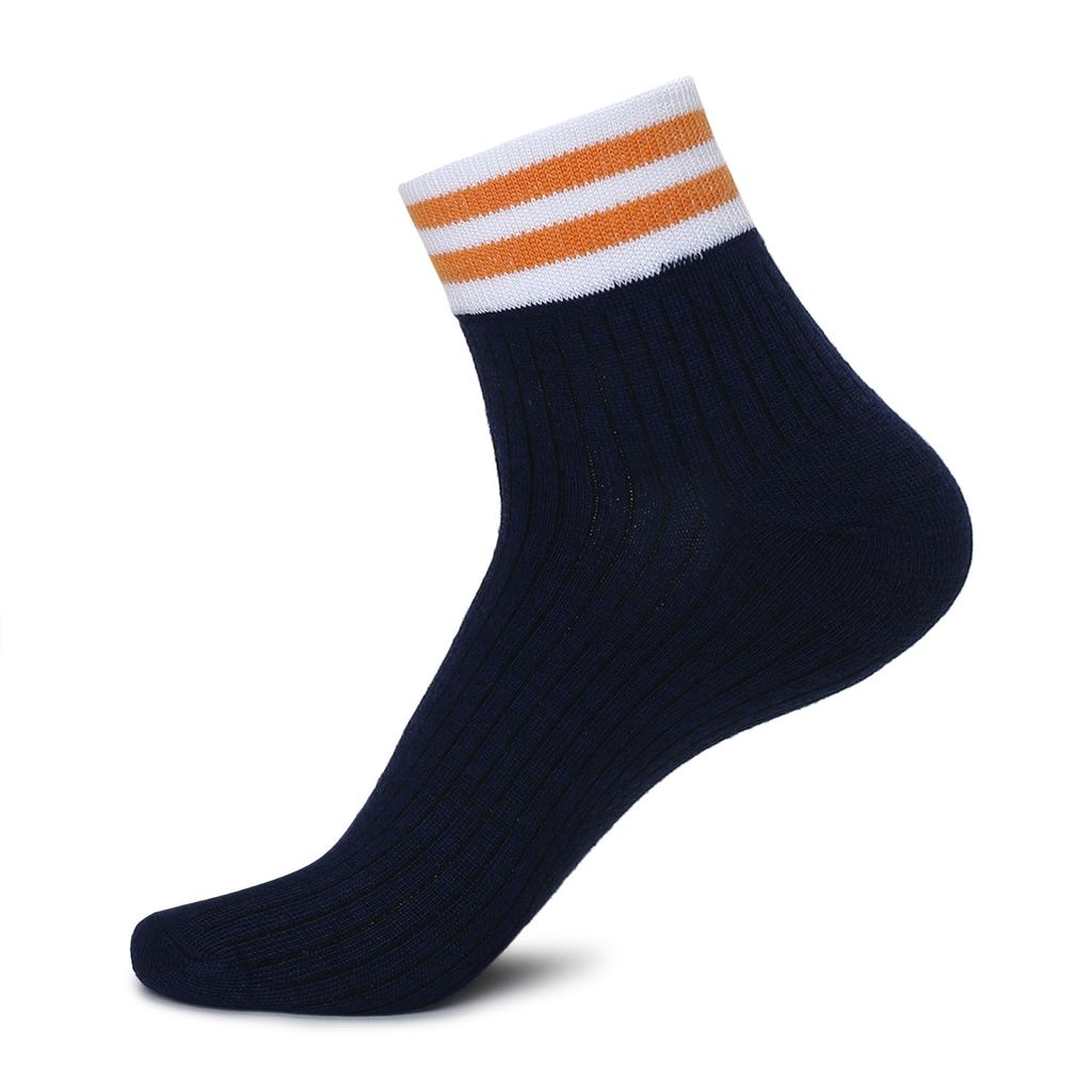 Kolor Fusion Men & Women Solid Above Ankle Length Cotton Socks (Pack Of 5) view 2