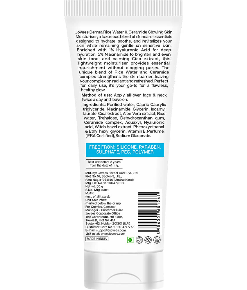 Jovees Herbal Moisturizer All Skin Type Niacinamide ( 50 gm ) view 2