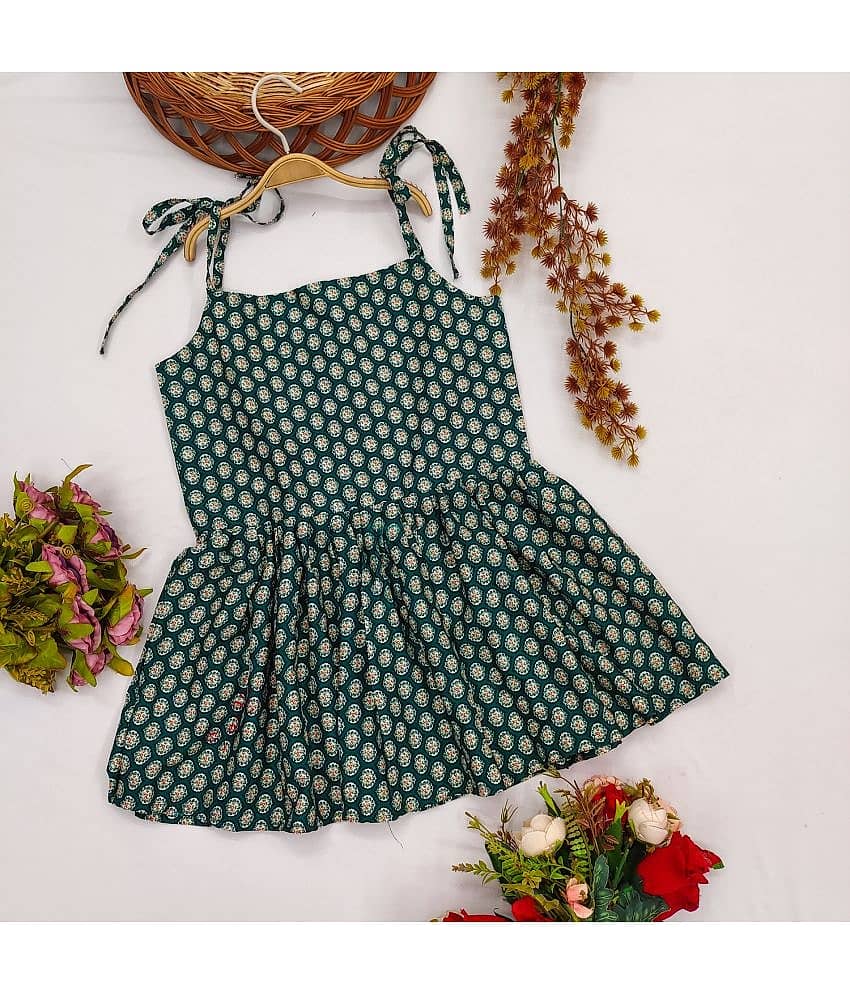 Aarya Creation Girls Crepe Suit Sets ( Pack of 1 , Aqua ) view 2