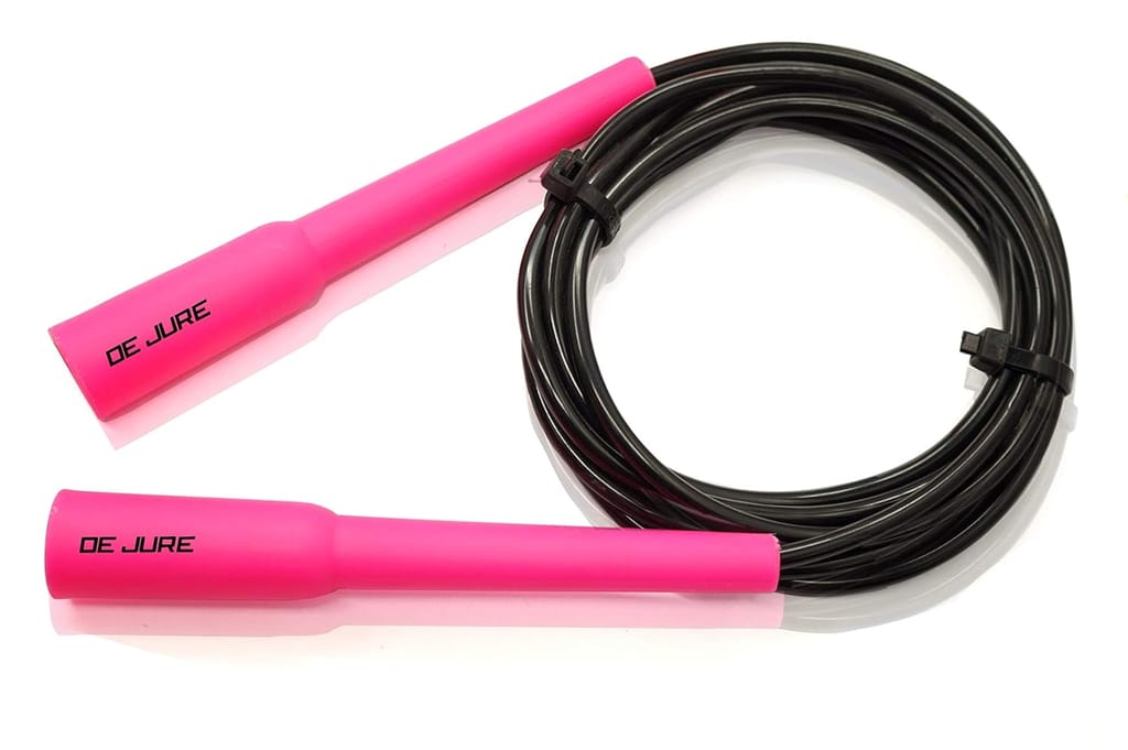 DE JURE FITNESS Adjustable Slim Shape Weight Loss Ball Speed Skipping Rope (275cm) view 2