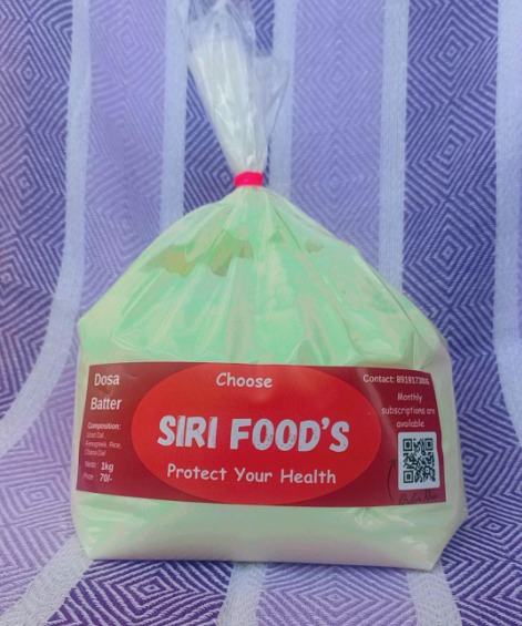 Dosa batter 1 KG PACK OF 2