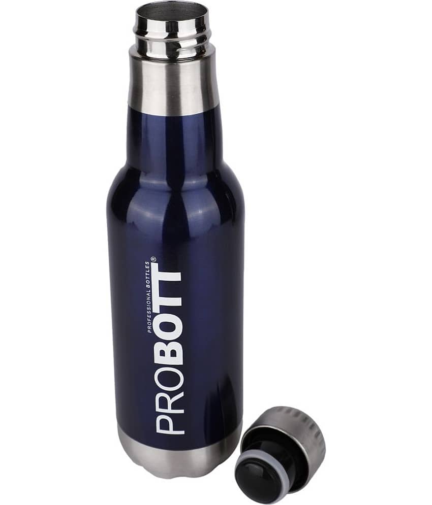 Probott Magnum 500ml Blue Steel Flask ( 500 ml ) view 2