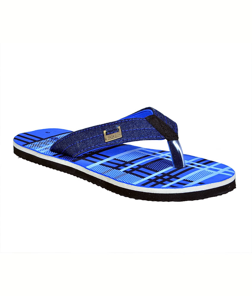 Crazy Bunny - Green Men's Thong Flip Flop view 2