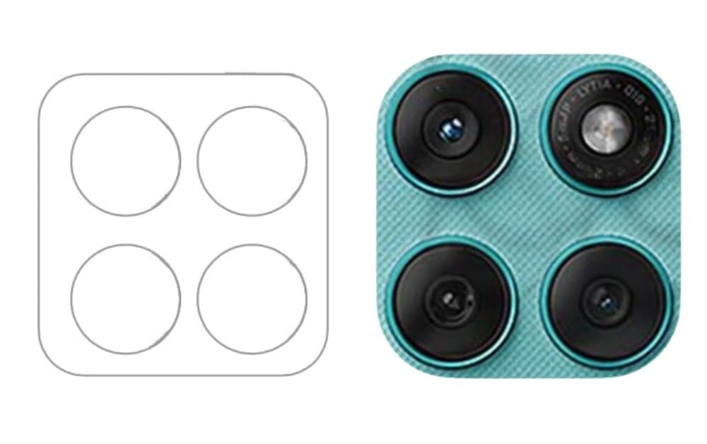ISAAK Back Camera Lens Protector compatible for Moto Edge 60 Fusion (Pack of 4) view 2