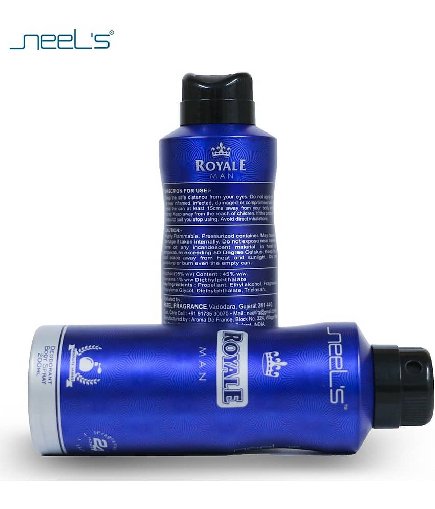 Neel's - Deodorant Spray for Unisex 200 ml ( Pack of 3 ) view 2