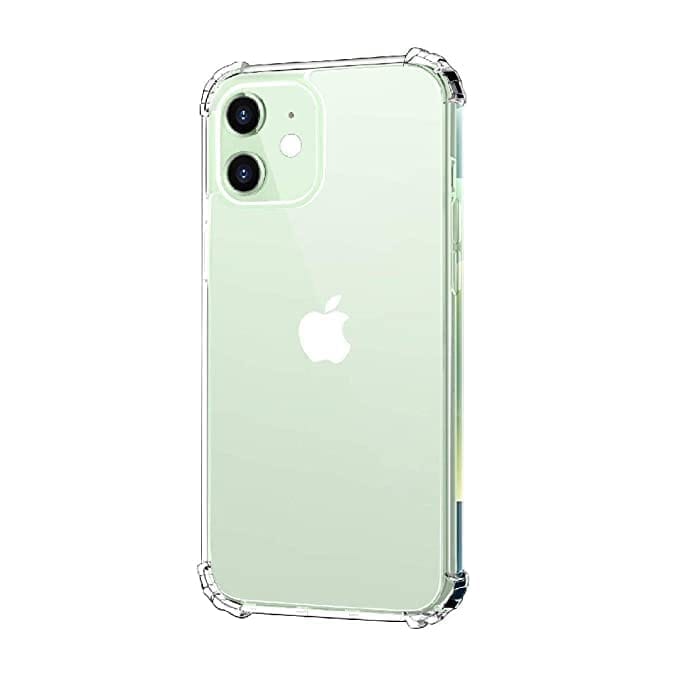Faircost for iPhone 12 Mini Back Cover Shockproof (Silicon| Transparent) view 2