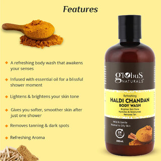 Globus Naturals Haldi Chandan Body Lotion 300ml view 2