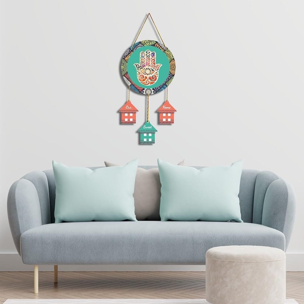 Charmor Our Sweet Home Decorative Wall Hanger for Home | Office | Living Room | Gifts | Bedroom | Door Hanging | Modern Wall Art | Door Hanging (WH3606) view 2