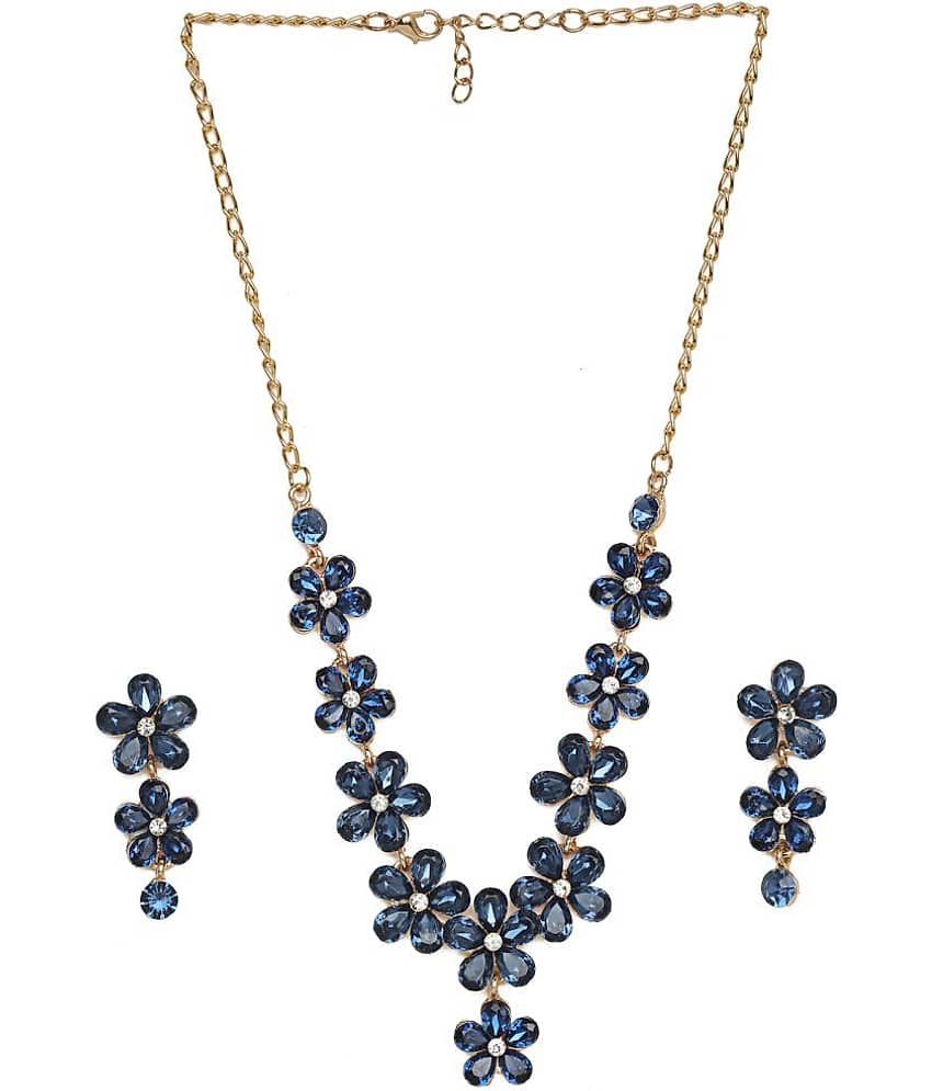 YOUBELLA Blue Body Chain ( Pack of 1 ) view 2