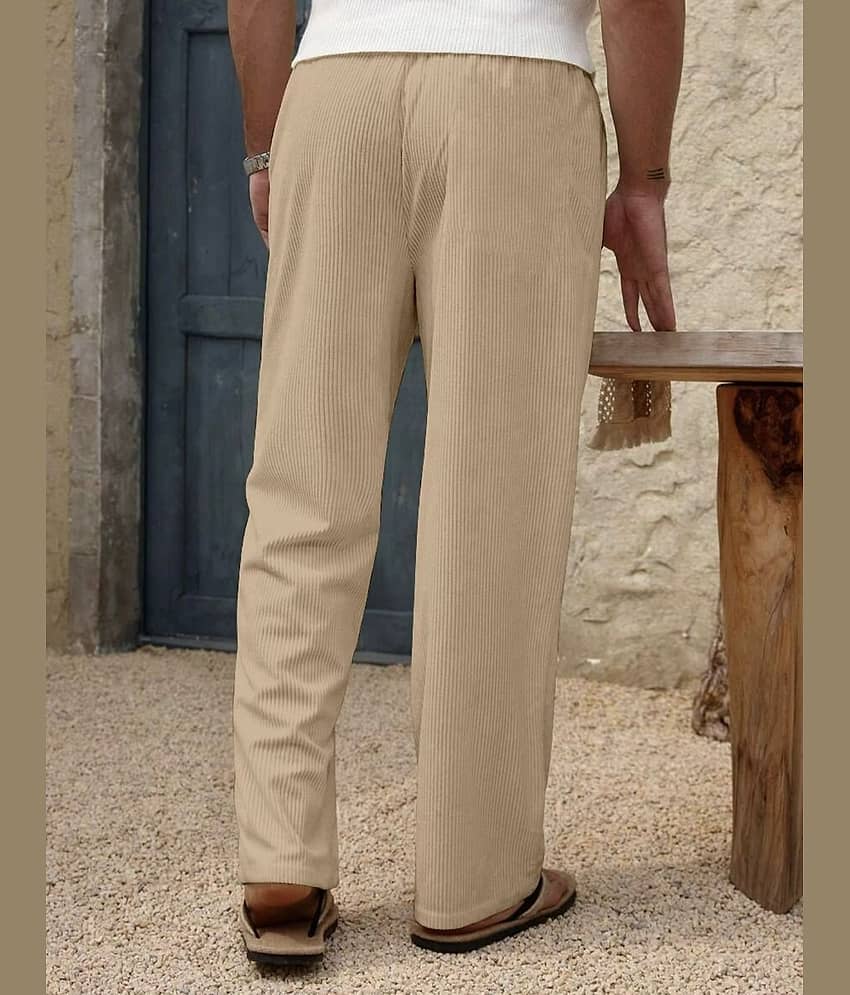 Nofilter Loose Men's Korean Pant - Beige ( Pack of 1 ) view 2